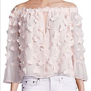Alice McCall Love Conquer Top in shell Pink